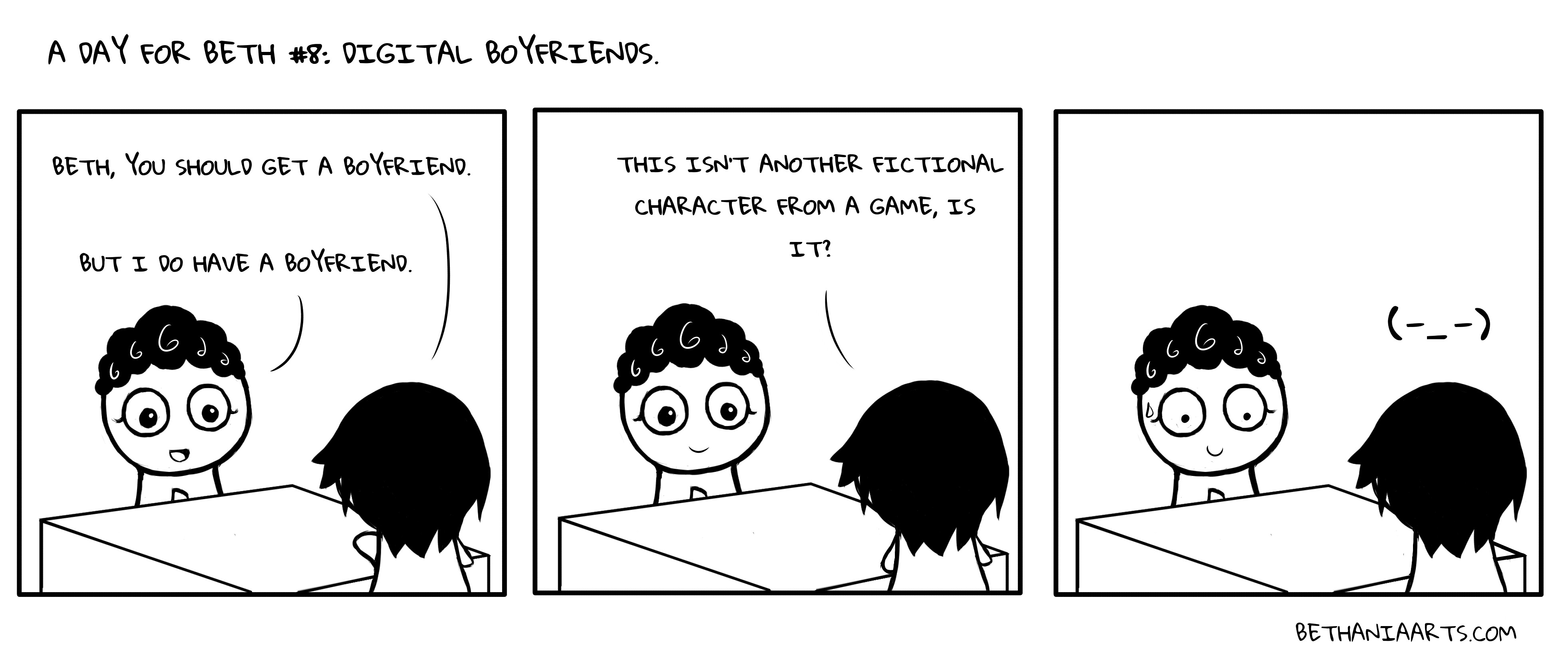 A Day For Beth #8: Digital Boyfriends